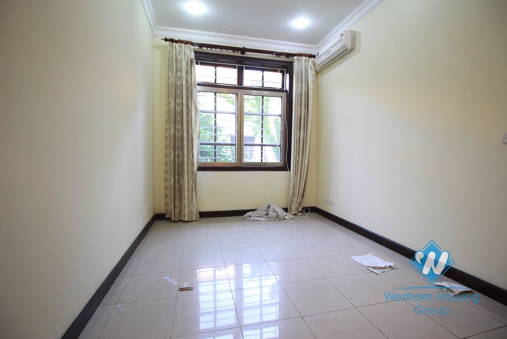 Charming house with small yard for rent in Ciputra, Block D, Tay Ho, Ha Noi